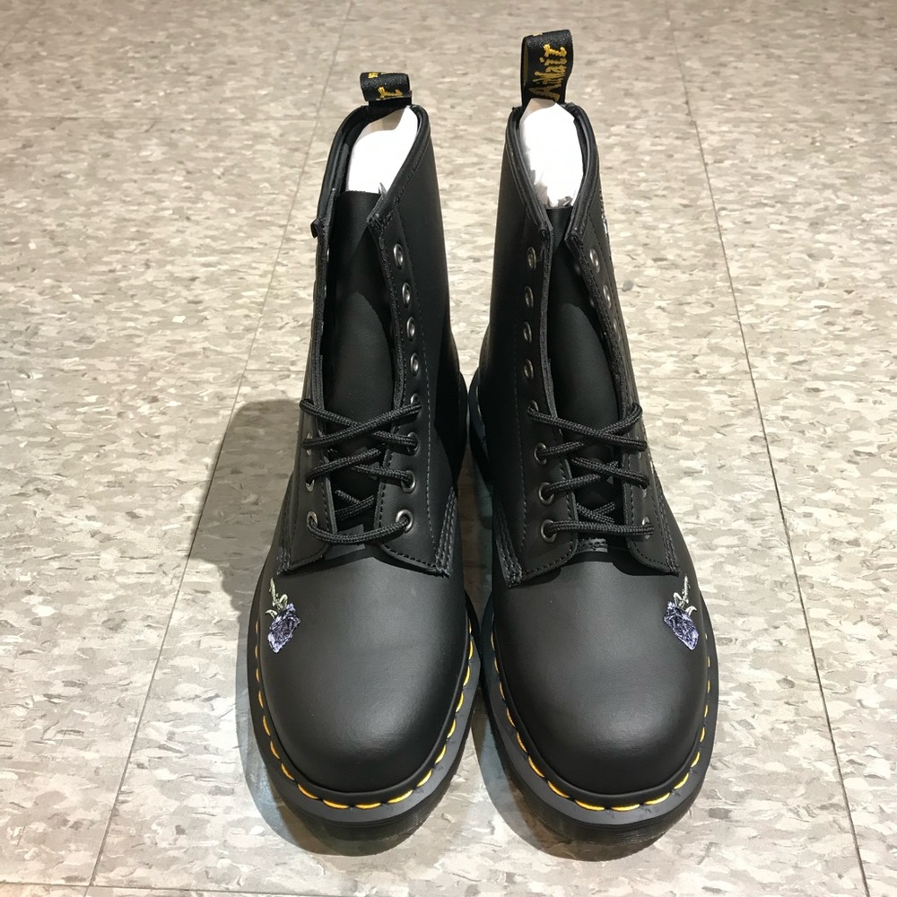 [BNIB] Dr Martens Original 1460 Vonda Black Genix Nappa Lace Up Boots US 7 US 8 - Picture 8 of 16